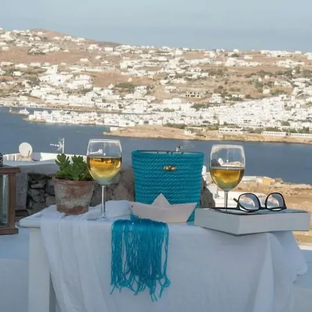 Chic In Kanalia W Panoramic Ocean Views Tatil Evi