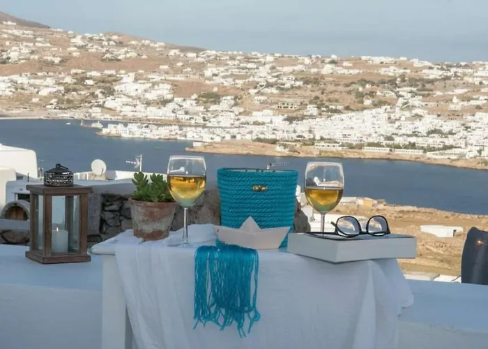 Chic In Kanalia W Panoramic Ocean Views Tatil Evi